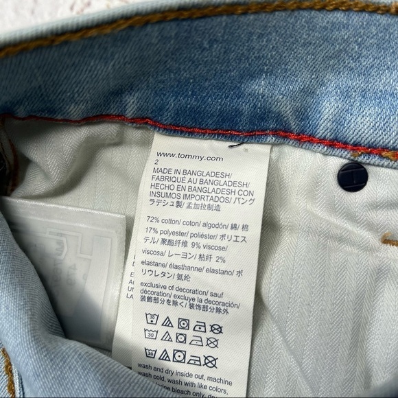 Tommy Hilfiger Straight Droite Jeans Size 2 - Picture 5 of 8